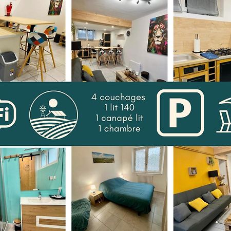 Studio 40M2 Plein Pied Avec Parking Jussac Exterior photo